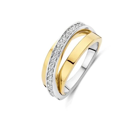 Anillo Ti Sento Milano Mujer in Plata Zircone 12405ZY/56 - 12405ZY/56